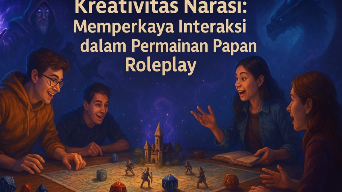 Kreativitas Narasi: Memperkaya Interaksi dalam Permainan Papan Roleplay