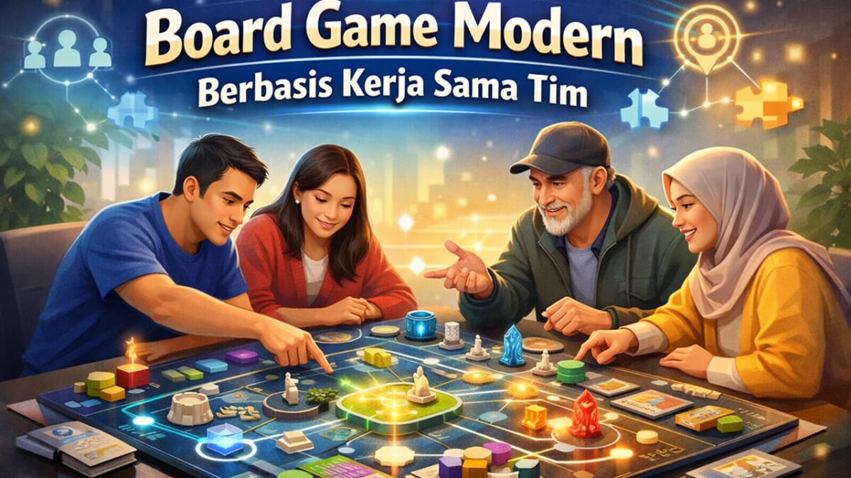 Board Game Modern dengan Tema Fantasi dan Fiksi Ilmiah