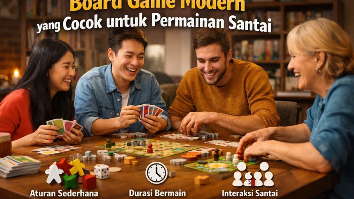 Board Game Modern yang Cocok untuk Permainan Santai
