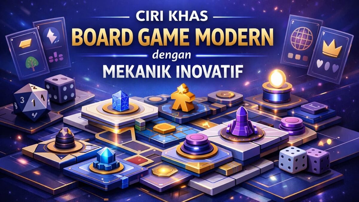 Ciri Khas Board Game Modern dengan Mekanik Inovatif