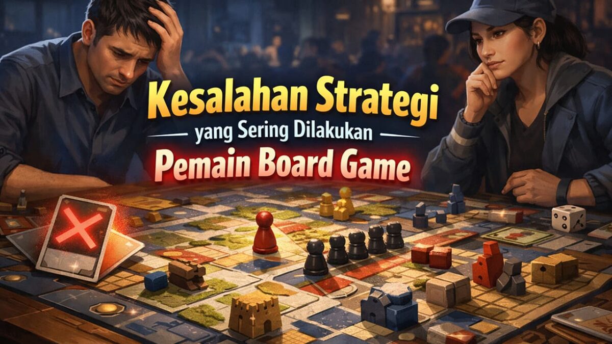 Kesalahan Strategi yang Sering Dilakukan Pemain Board Game