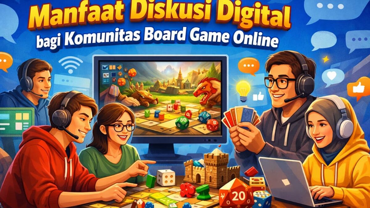 Manfaat Diskusi Digital bagi Komunitas Board Game Online