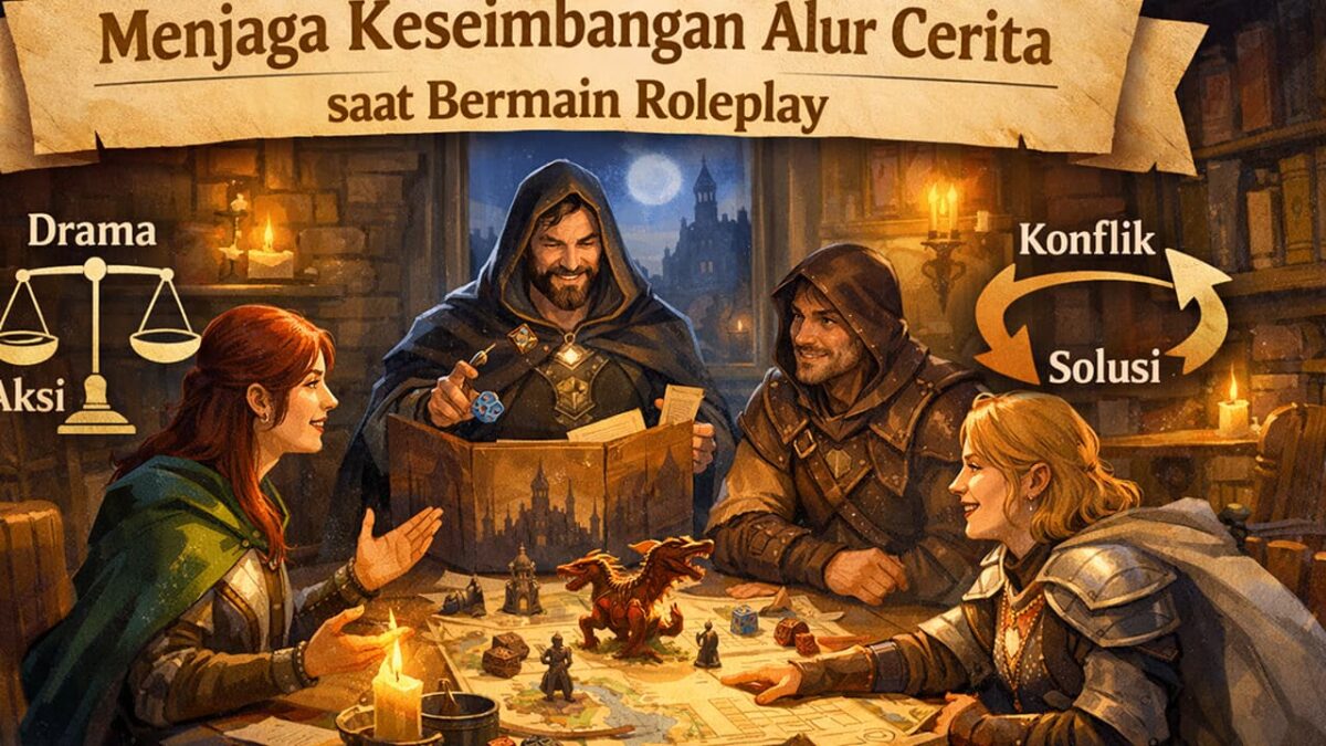 Menjaga Keseimbangan Alur Cerita saat Bermain Roleplay