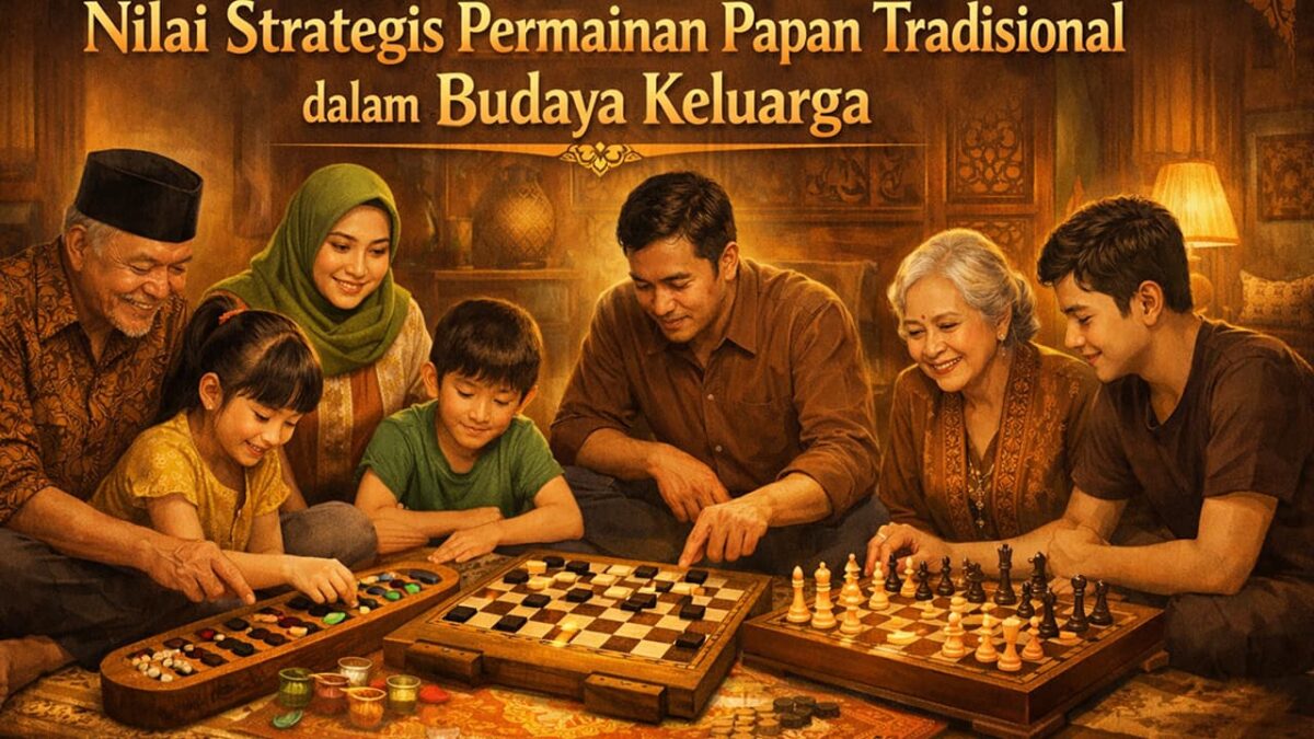 Nilai Strategis Permainan Papan Tradisional dalam Budaya Keluarga