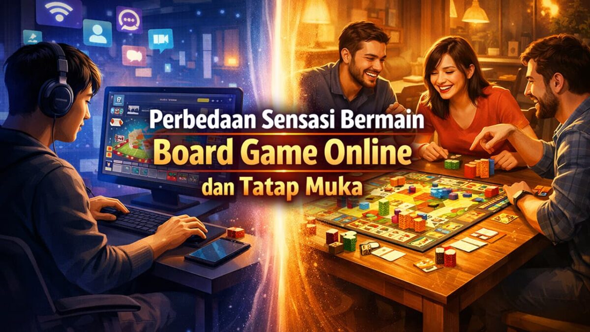Perbedaan Sensasi Bermain Board Game Online dan Tatap Muka