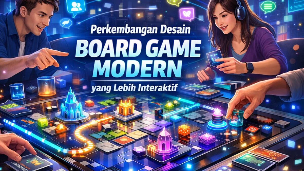 Perkembangan Desain Board Game Modern yang Lebih Interaktif