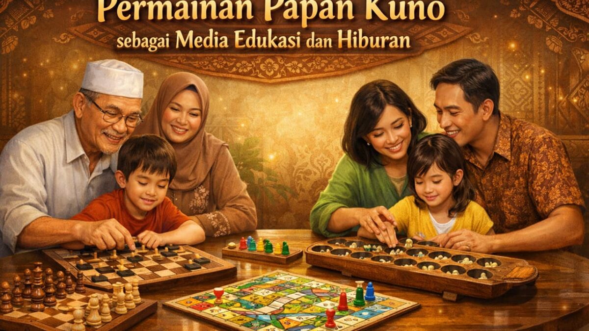 Permainan Papan Kuno sebagai Media Edukasi dan Hiburan