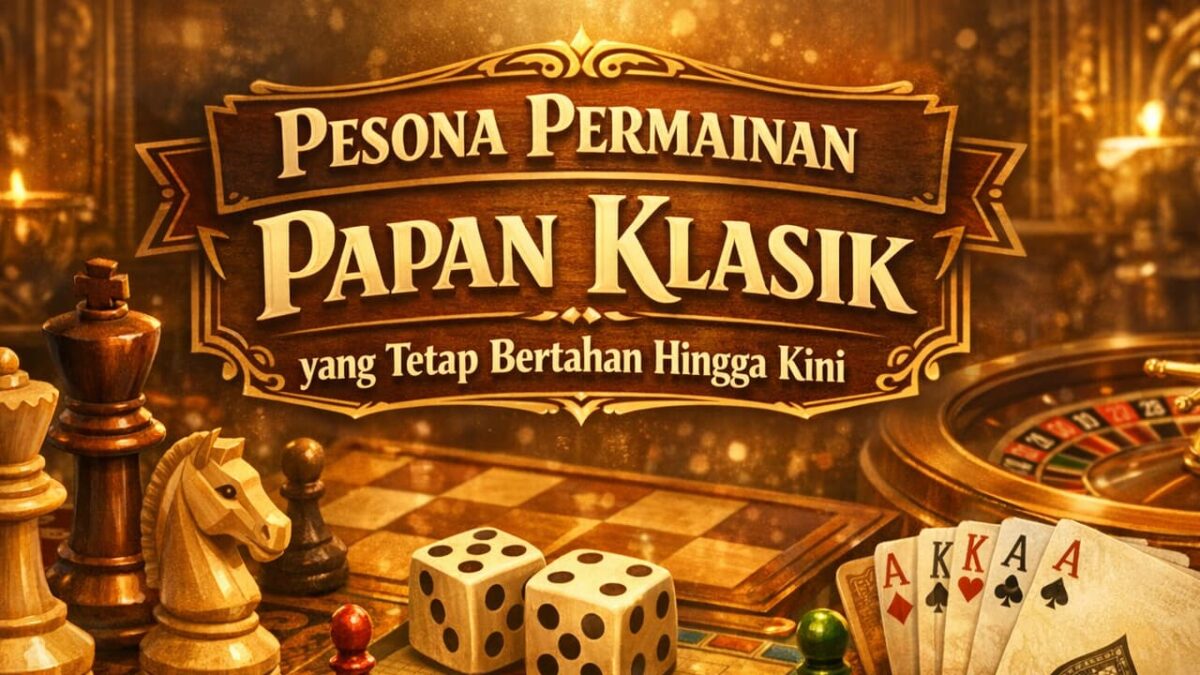Pesona Permainan Papan Klasik yang Tetap Bertahan Hingga Kini